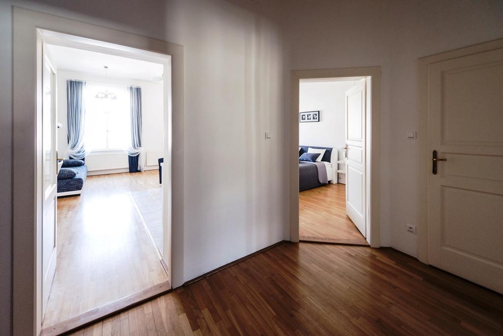 Modern Apartment Riegrovy sady Prag Værelse billede